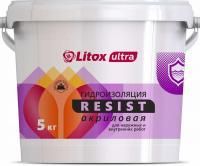 Гидроизоляция акриловая   5,0л Ultra Resist Litox
