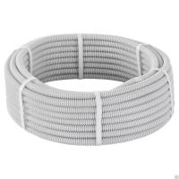 Труба гофрированная 20 ПВХ серая IEK(50м)