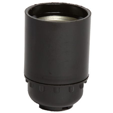 Патрон подвесной карболитовый  Е27 черный Эра