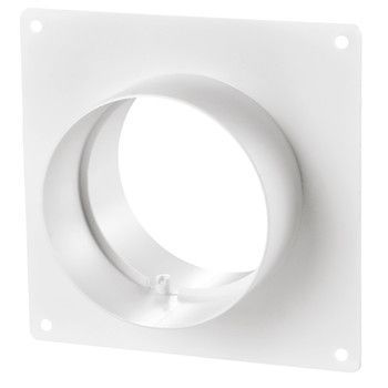 Соединитель круглого канала 100мм с монтажной пластиной 151 Vents