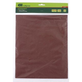 Шлифлист бумага влагостойкий Р 320 230х280мм 1шт Сибртех