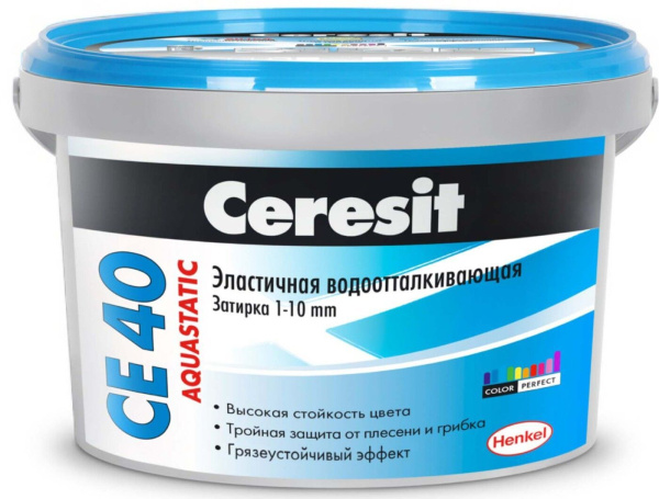 Затирка Ceresit СЕ40 №40 жасмин 2кг Henkel(12)