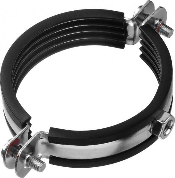 Хомут трубный со стяжкой винтом 100  99-105 ЮмКом