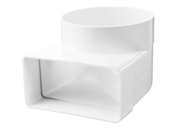 Соединитель вентиляционный универсальный 60х120х100мм 611 Парус плюс