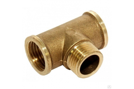 Тройник латунь 20Вх15Нх20В---
