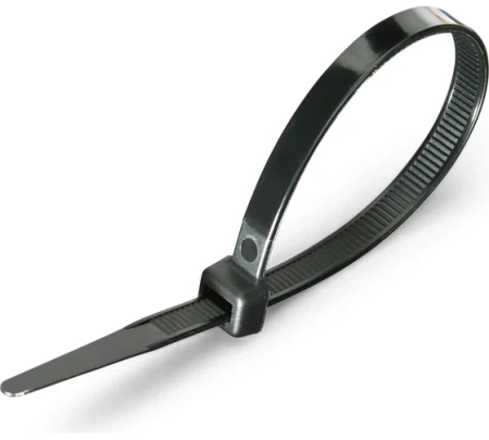 Хомут нейлоновый  3,6х200мм 100шт черный 