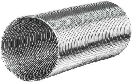 Воздуховод вентиляционный алюминиевый 150мм 1-3м Анкор 