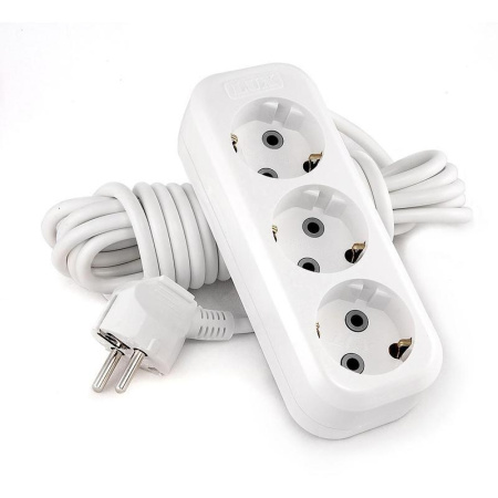 Удлинитель  5м 3 гн с з/к 16А 250В Эра