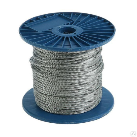 Трос стальной без оплетки  8мм