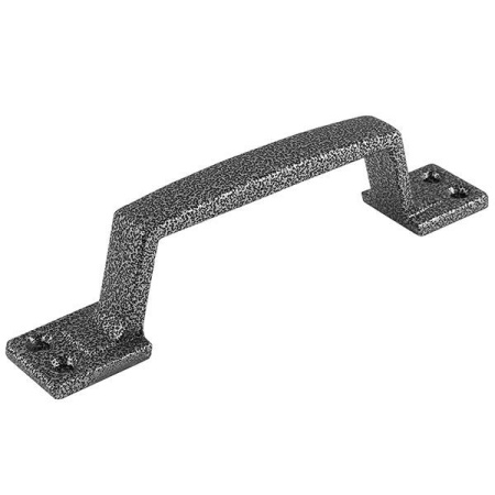 Ручка-скоба 100мм серебро молотк РС-100-С Омега